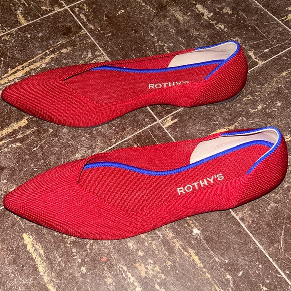 Rothys pointed flat BRAND NEW never worn! Sz 9, fits like a size 8 - Picture 3 of 7